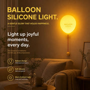 wall-mounted silicone balloon night light – product image 6