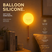 wall-mounted silicone balloon night light – product image 8