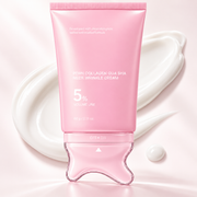 PDRN collagen neck massage cream with gua sha applicator