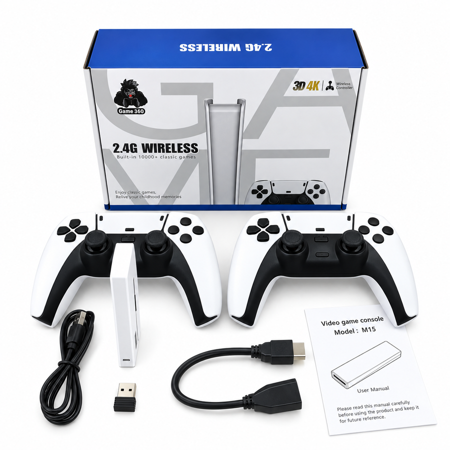 RetroStick plug-and-play game console