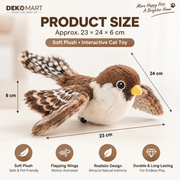 interactive flapping bird cat toy – product image 3