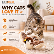 interactive flapping bird cat toy – product image 6