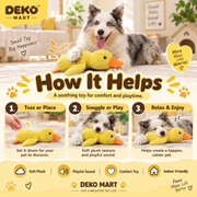 duck plush toy for dogs and cats – product image 4