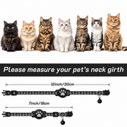 reflective AirTag-compatible pet collar – product image 5