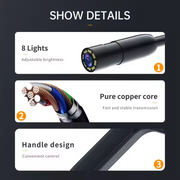 P200 1080P inspection camera with 4.3-inch screen – product image 4