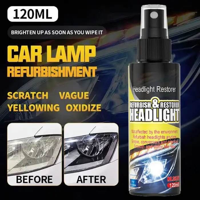 120ml headlight restoration fluid for car lenses